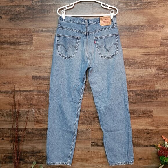 VTG Levi's Jeans Size 33x34 Measures 30x33 550 Relaxed Fit Y2K - Picture 2 of 9